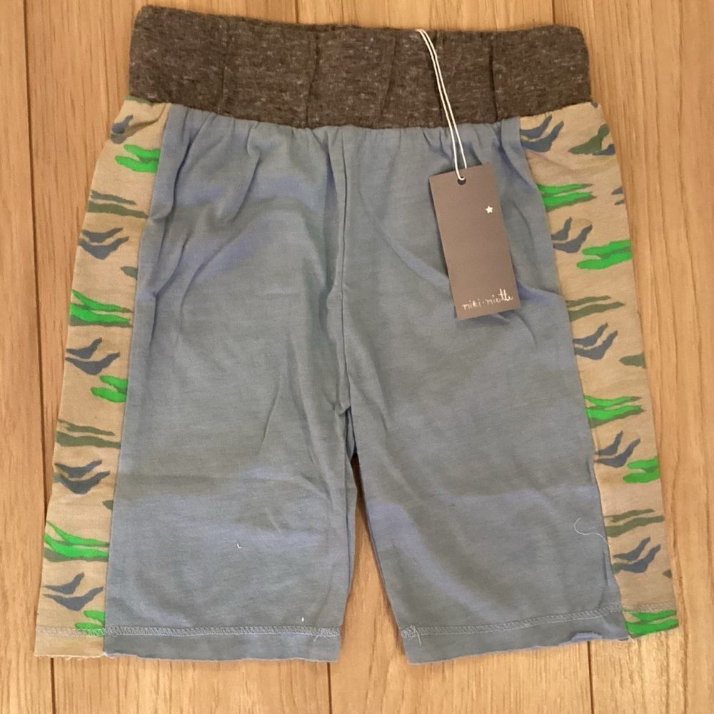 NWT. Miki Miette Brand Little Boys Shorts Size 12 Months